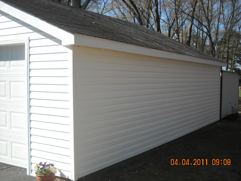 Remodeling Garage with Siding