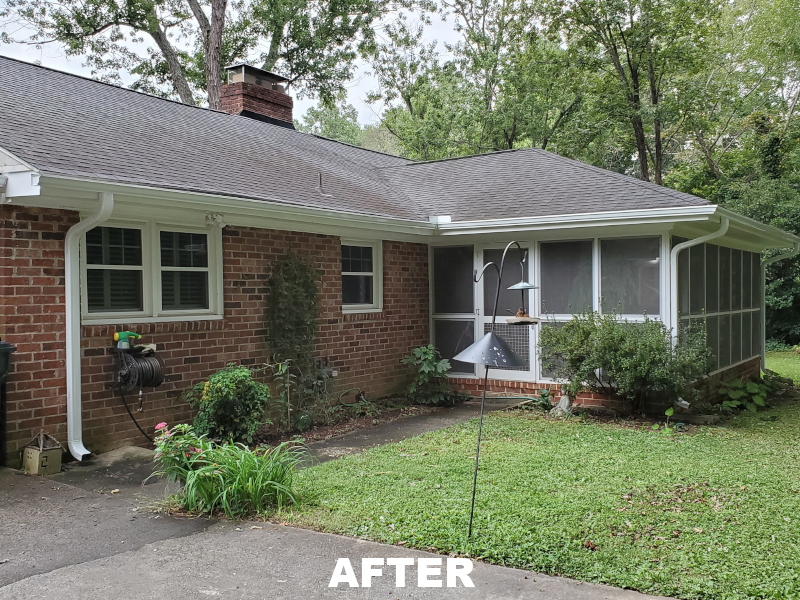 New Gutters Installed