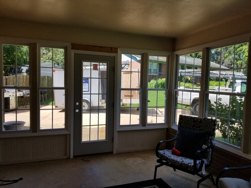 Sunroom Window Remodel